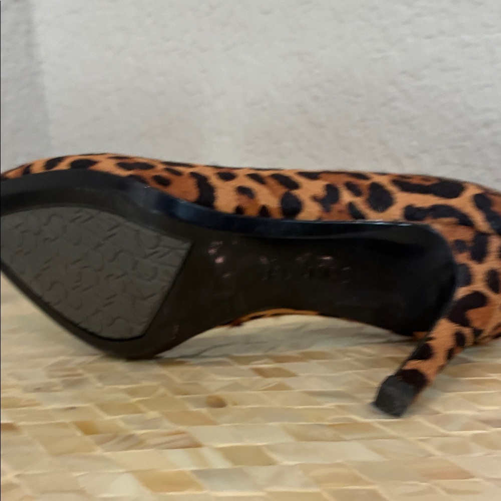 Calvin Klein Animal Print Heels - Picture 4 of 7
